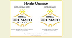 Desktop Screenshot of hotelurumaco.com